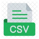 Csv File  Icon