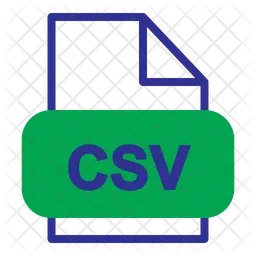 Csv File  Icon