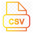 Csv File Csv Type Icon