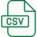 Csv file  Icon