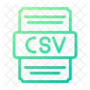 Csv File  Icon