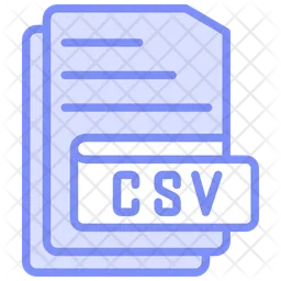 Csv File  Icon