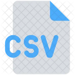 Csv File  Icon