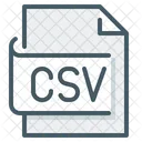 Csv File Csv Page Icon