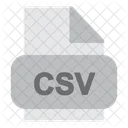Csv File  Icon