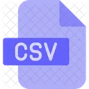 Csv file  Icon