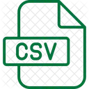 Csv file  Icon