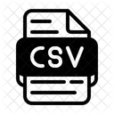Csv File  Icon