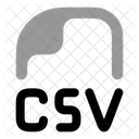 Csv File Type Csv File Icon