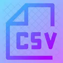 CSV  아이콘