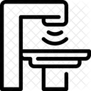 CT-Scan-Gerät  Symbol