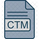 Ctm Archivo Formato Icono