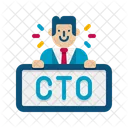 CTO, Technologievorstand  Symbol