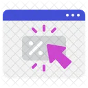Content Outsourcing Opening Rate Icon