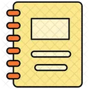 Cuaderno Escritura Paginas Icono