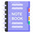 Diario Cuaderno Bloc De Notas Icon