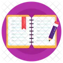 Escribir Notas Cuaderno Escritura Icono