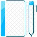 Cuaderno Cuaderno Nota Icono
