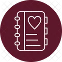 Cuaderno Dia Corazon Icon