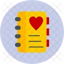 Cuaderno Dia Corazon Icon