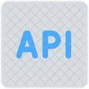 API Aplicacion Programacion Icono