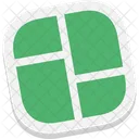 Cuadricula Elemento Herramienta Icon