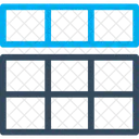 Cuadricula Aplicaciones Bloques Icono