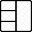 Cuadricula De La Columna Derecha Icono
