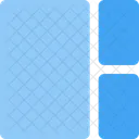 Cuadricula De Contenido Izquierda Icono