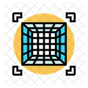Cuadrícula espacial  Icono