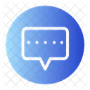 Cuadro De Chat Dialogo Conversacion Icon