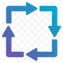 Cuadro De Flecha Cuadro Flecha Icon