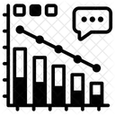 Burndown Agil Grafico De Burndown Recesion Icon