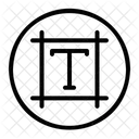 Cuadro De Texto Edicion De Texto Herramientas De Edicion Icono