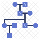 Arbol Genealogico Grafico Familia Icono