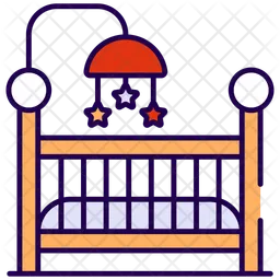 Cuarto del bebé  Icono