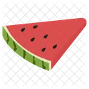 Cuarto De Sandia Sandia Fruta Icono