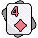 Cuatro De Diamantes Icon