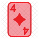 Cuatro de diamantes  Icon