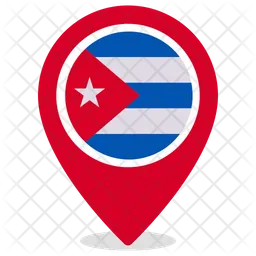 Cuba Flag Icono