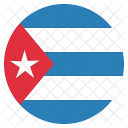 Cuba Flag Icono