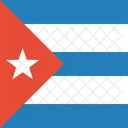 Cuba Bandeira Mundo Ícone