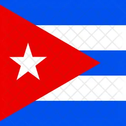 Cuba Flag Icono