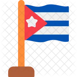 Cuba Flag Ícone