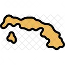 Cuba Map  Icon