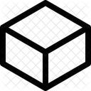 Cube Block Geometry Icon
