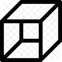 Cube Geometry Geometric Shape Icon