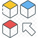 Cube Puzzle Subjects Icon
