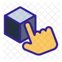 Cube D Hand Icon