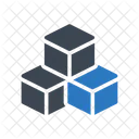 Cube Boxes Virtual Icon